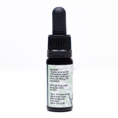 300mg 3% Bristol CBD Oil, Side 2