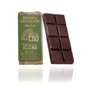 Whole Plant CBD Chocolate Bar (12mg CBD in 30g bar)