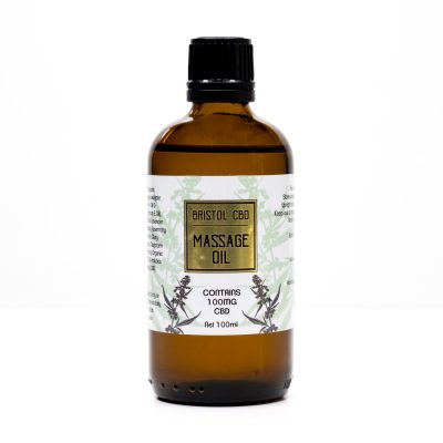 Bristol CBD Massage Oil - Front