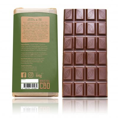 DARK CBD CHOCOLATE LARGE BACK