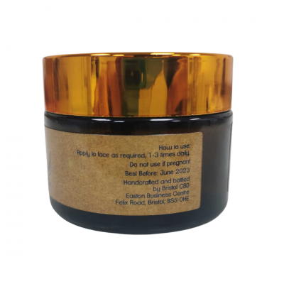 CBD Face Moisturiser (Frankincense & Rose) - Image 2