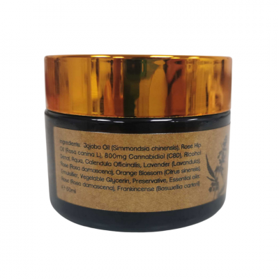 CBD Face Moisturiser (Frankincense & Rose) - Image 3