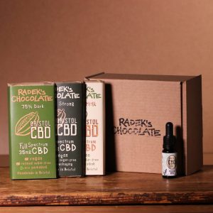 The Bristol CBD Gift Box (Organic CBD Oil & CBD Chocolates)
