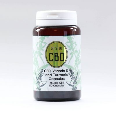 CBD Turmeric Vitamin D Capsules