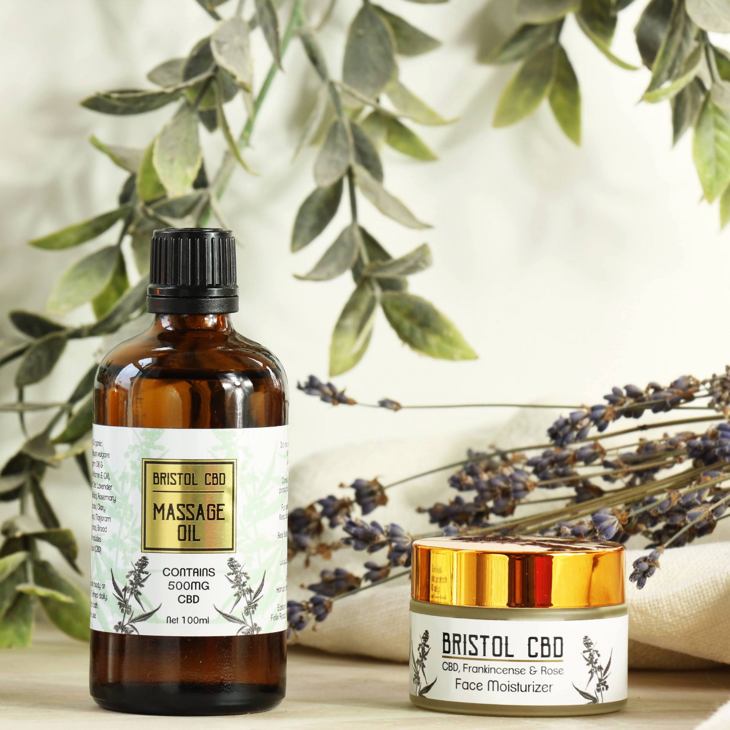 bristol cbd skin products range