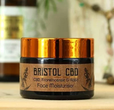 CBD Moisturiser with Frankincense and Rose