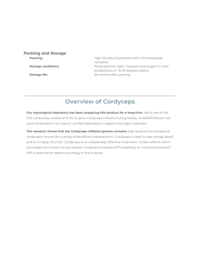 Cordyceps Mushroom Tincture - Image 5