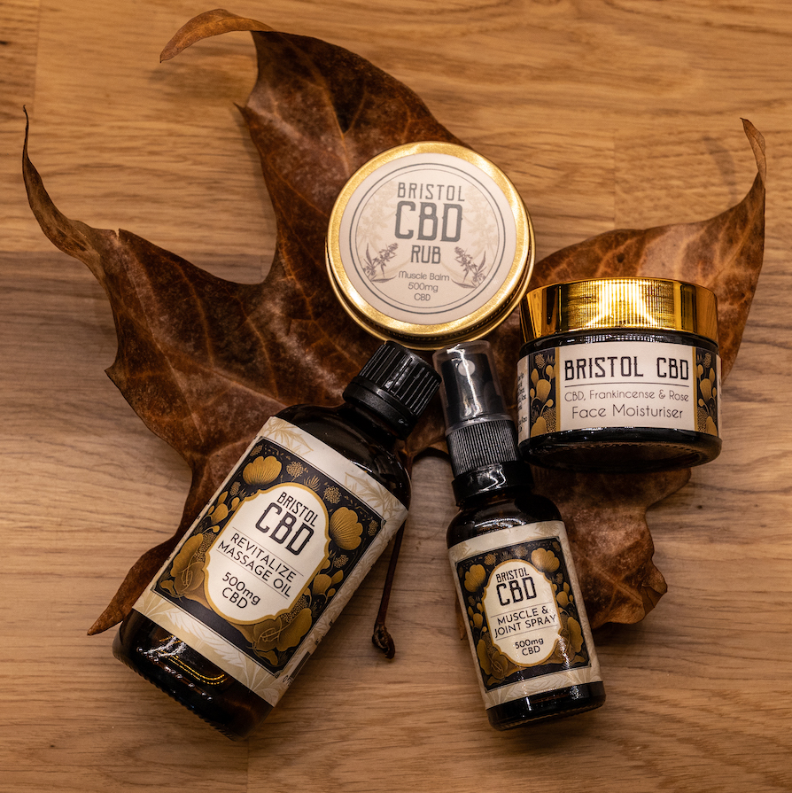 bristol cbd skin products range