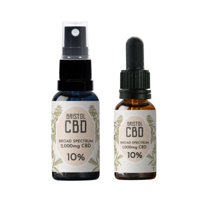 Relief - 10% Broad Spec CBD Oil - Mild Taste