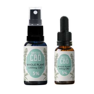 5% Whole Plant, Full Spectrum CBD Oil